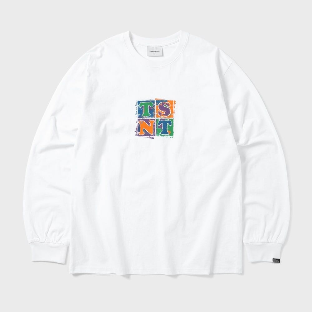 Painted TSNT L/S Tee White - 감도 깊은 취향 셀렉트샵 29CM