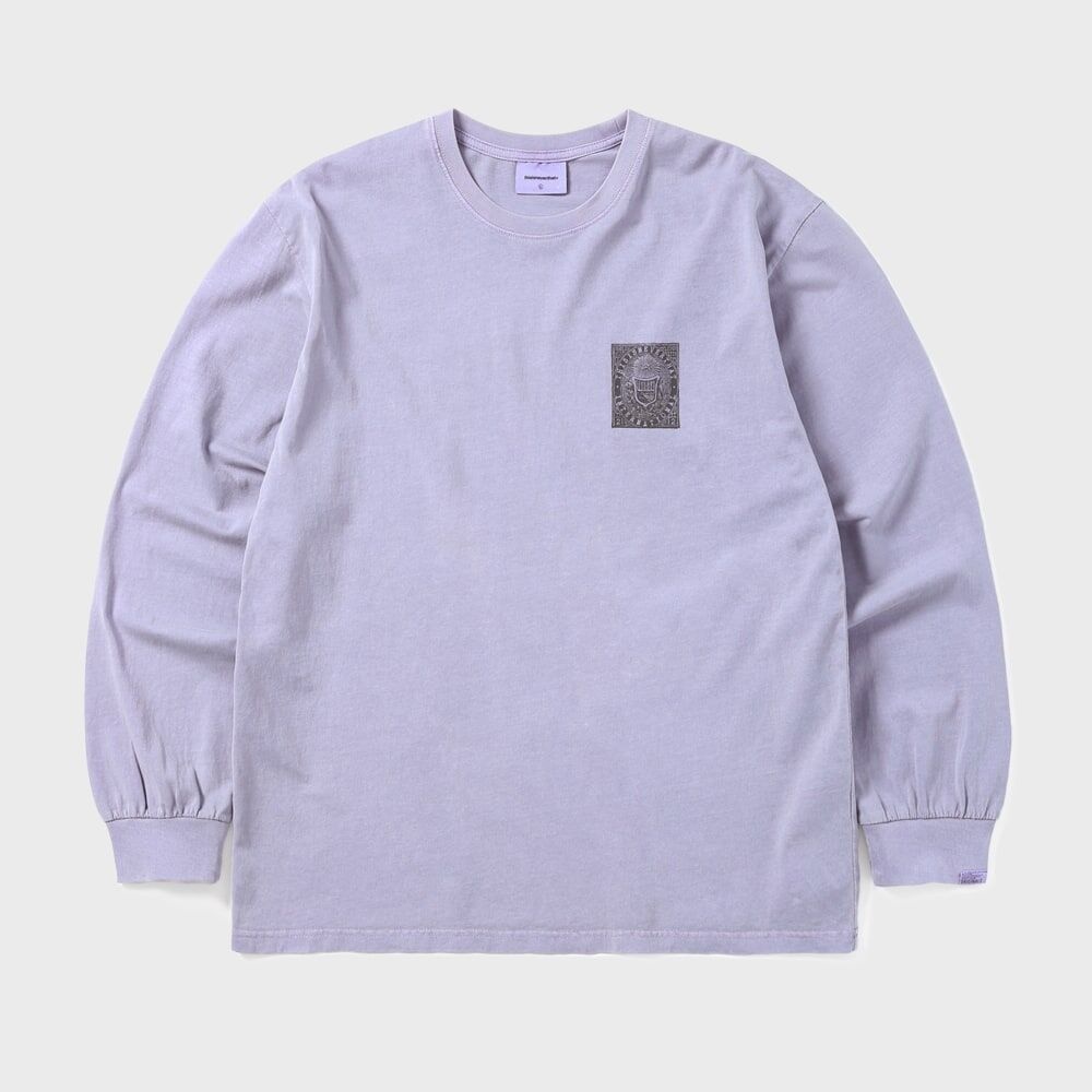 Stamp L/S Tee Lavender - 감도 깊은 취향 셀렉트샵 29CM