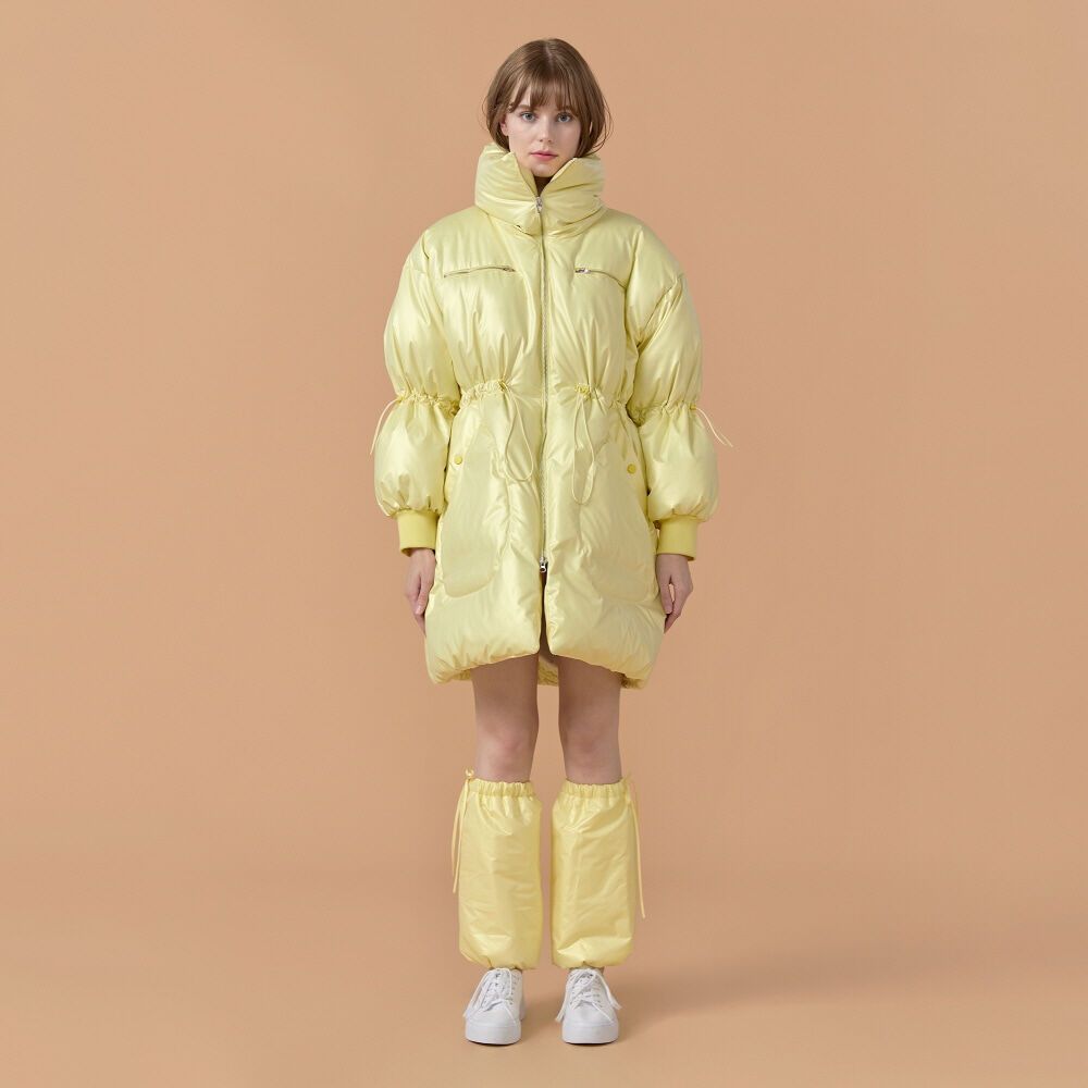 Padding Leg Warmer Light Yellow WBBFAC004YE 감도 깊은 취향 셀렉트샵 29CM