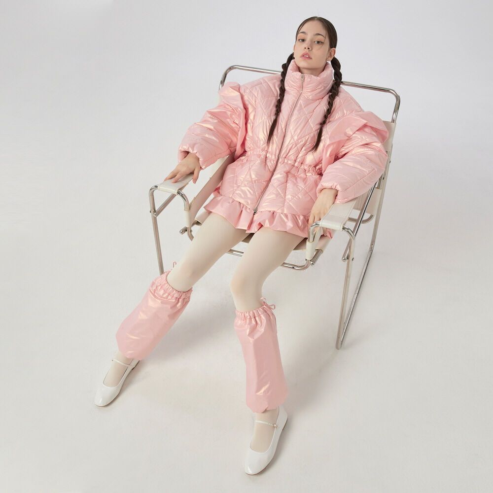 Padding Leg Warmer Light Pink WBBFAC004LP 감도 깊은 취향 셀렉트샵 29CM