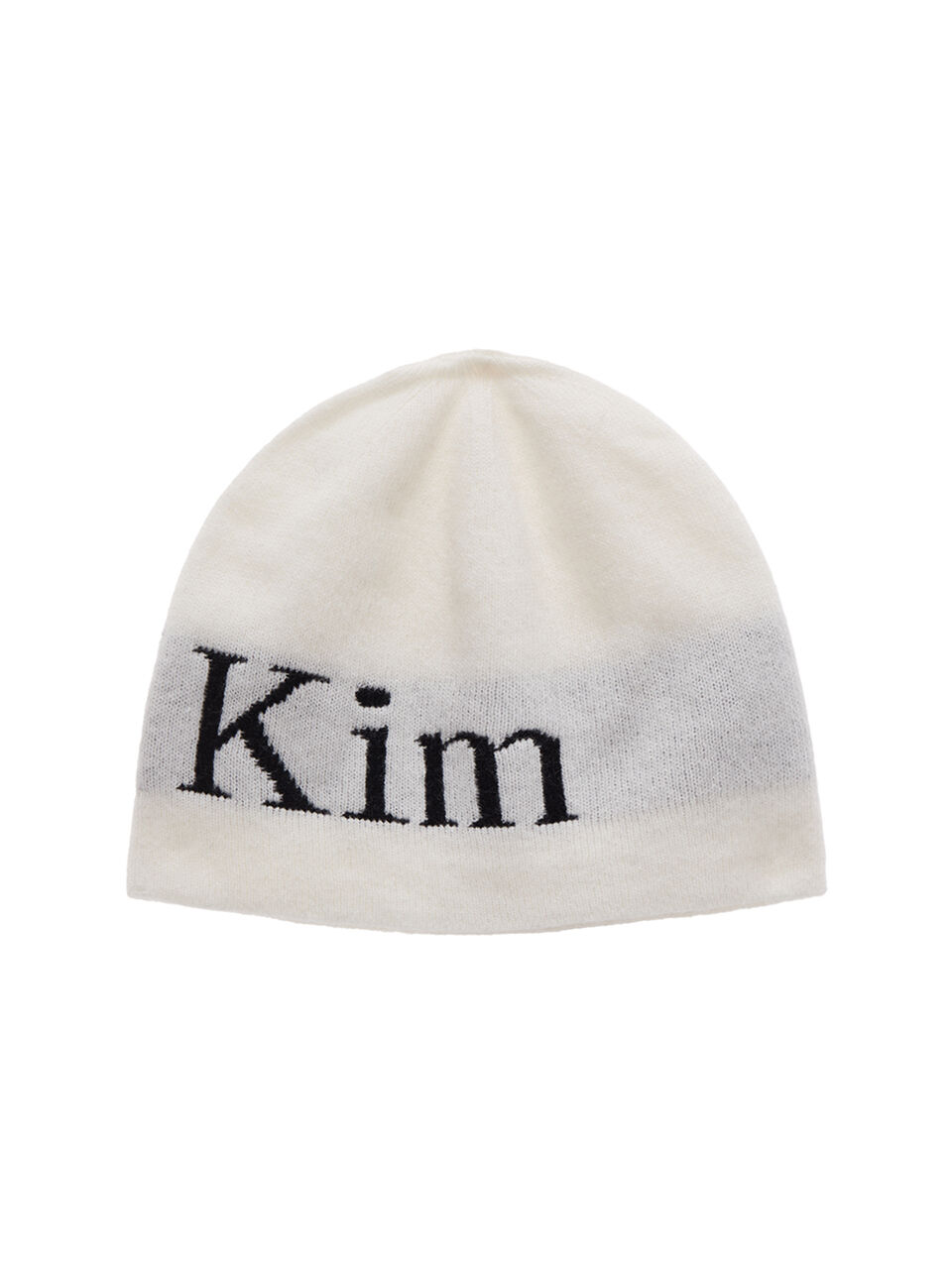 LOGO JACQUARD SHORT BEANIE IN WHITE - 감도 깊은 취향 셀렉트