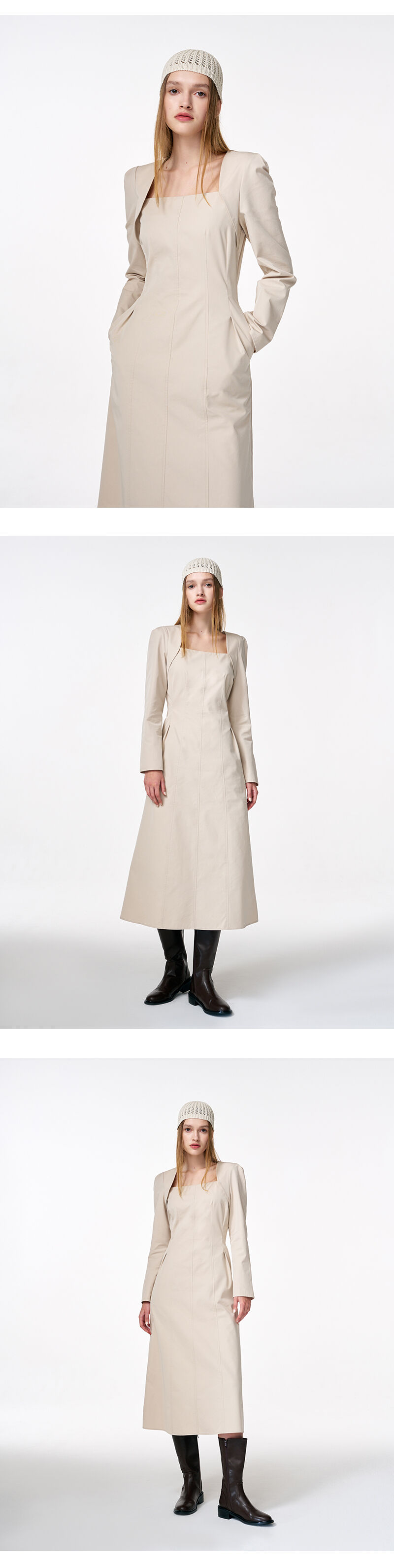 Bolero Layered Dress, Cream Beige - 감도 깊은 취향 셀렉트샵 29CM