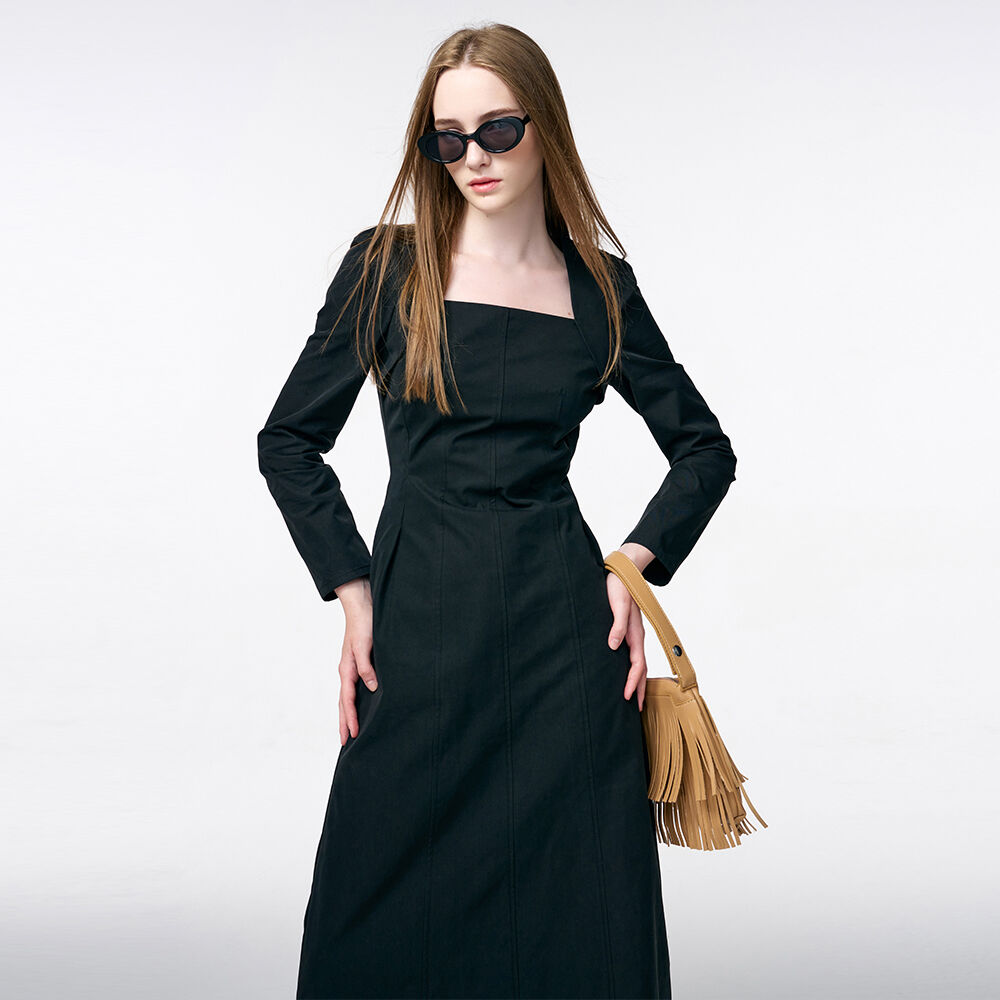 ワンピース ETMON Bolero Layered Dress, Black Bolero Layered Dress, Black - 감도 깊은 취향 셀렉트샵 29CM