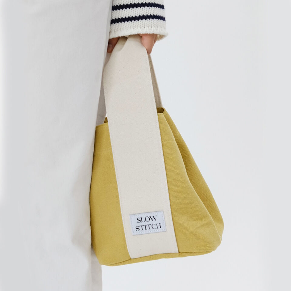 【SOFT SEOUL】 shirring SOFT TRIANGLE BAG : Yellow Designer fashion, Seoul-fully created | W Concept