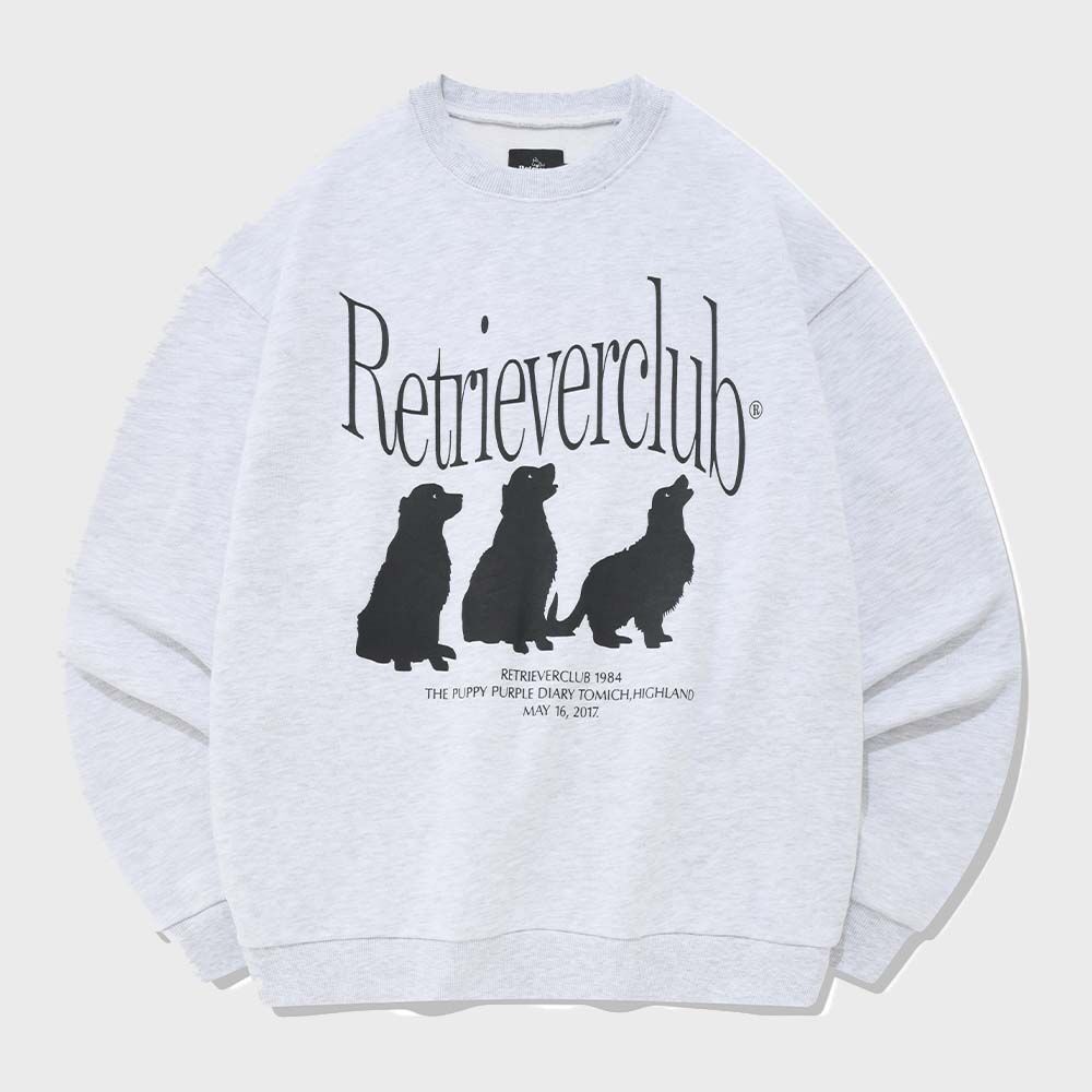 PUPPY BUDDY CREWNECK [NAVY] - 감도 깊은 취향 셀렉트샵 29CM