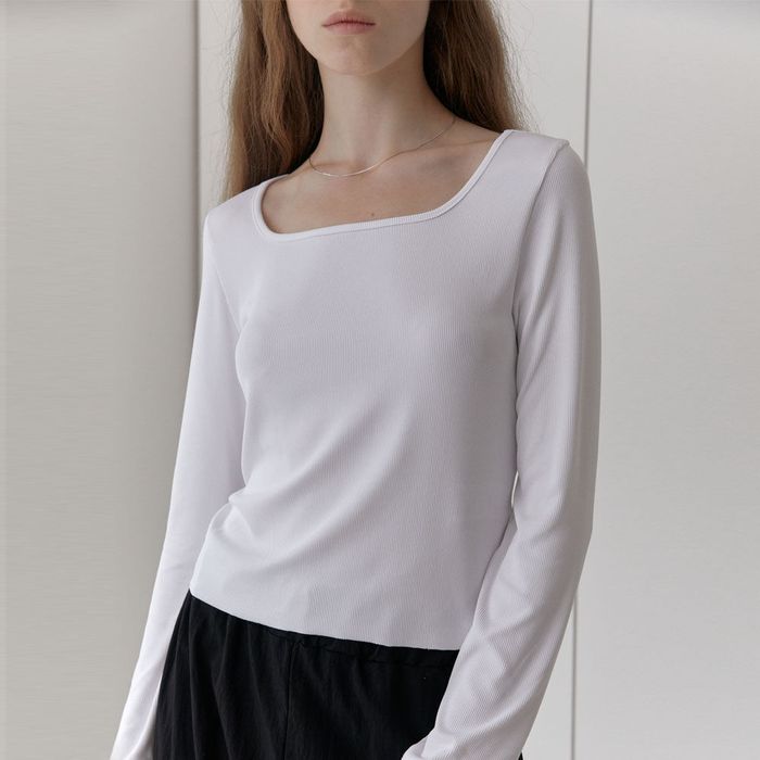 [2차] Square Shaped Top (White) - 감도 깊은 취향 셀렉트샵 29CM