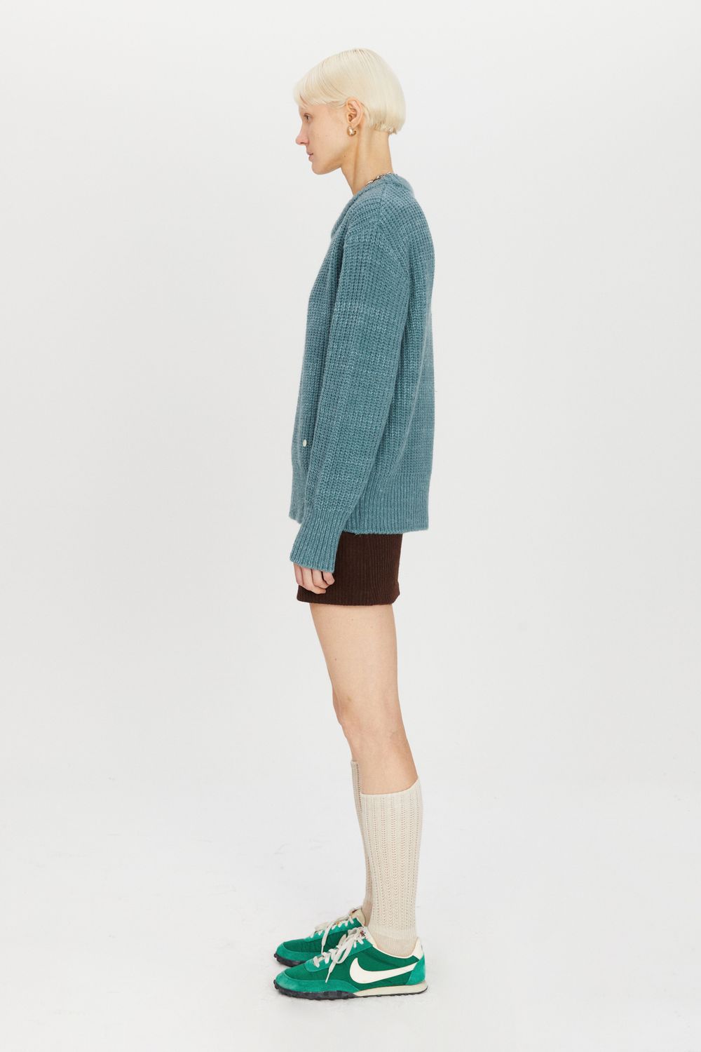 BORIS CHUNKY KNIT SWEATER SEASALT BLUE 감도 깊은 취향 셀렉트샵 29CM