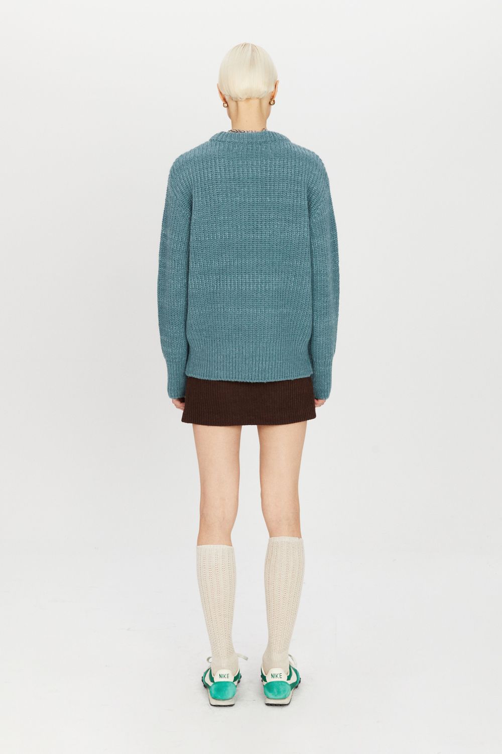 BORIS CHUNKY KNIT SWEATER SEASALT BLUE 감도 깊은 취향 셀렉트샵 29CM