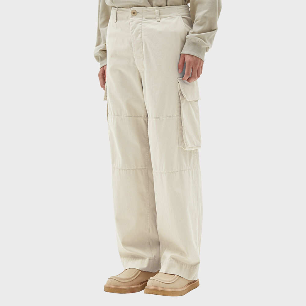 OHOTORO Cotton Cargo Pants （ivory） CARGO PANTS(IVORY) - 감도 깊은 취향 셀렉트샵 29CM