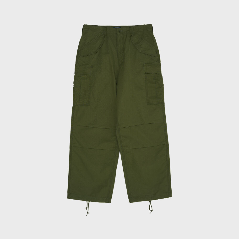 CHOPPER ART WIDE PANTS_GREEN(NG2ESUPA13A) - 감도 깊은 취향