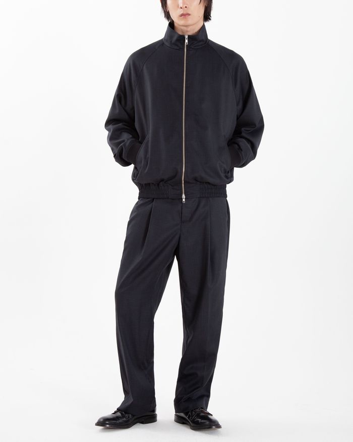 STANDARD ZIP BLOUSON GRID CHECK 29CM standard-zip-blouson-grid-check-29cm