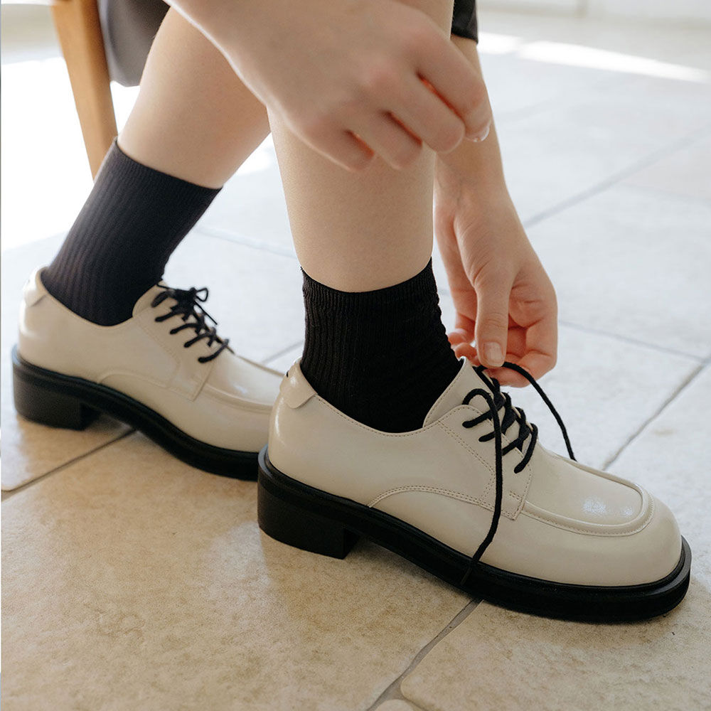 フラットシューズ ^fri fla^ ljh5004 captoe simple oxford 3colors 5009812429 Flex Cap Toe Oxford Men's Dress Shoes | Florsheimshoes.ca
