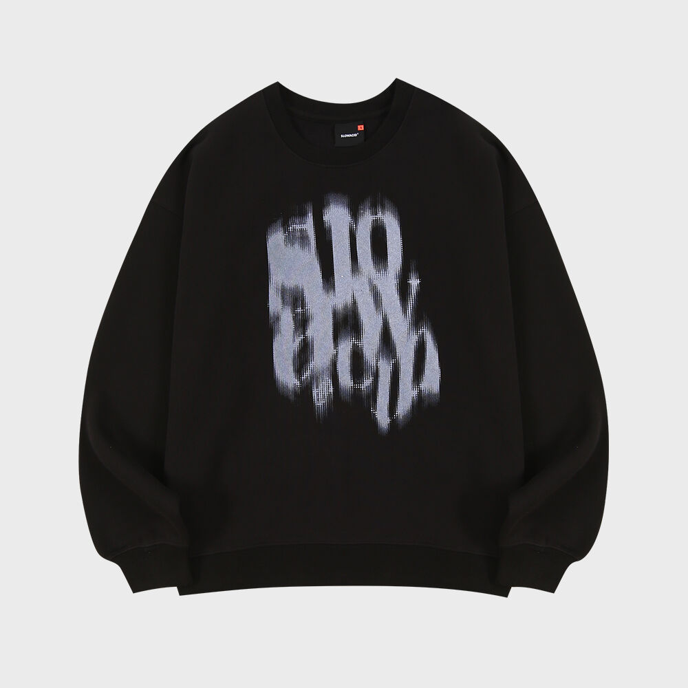 ★OY★WAVE CUTTING RIP LOGO MTM-BLACK★正規品/韓国直送料込 WAVE CUTTING RIP LOGO MTM-BLACK - 감도 깊은 취향 셀렉트샵 29CM