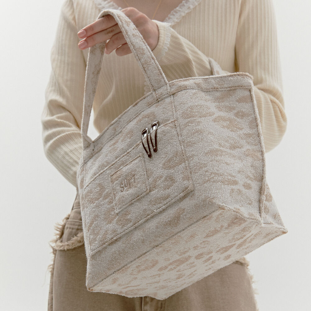 SOFT TERRY MARKET BAG [MELANGE GRAY] - 감도 깊은 취향 셀렉트