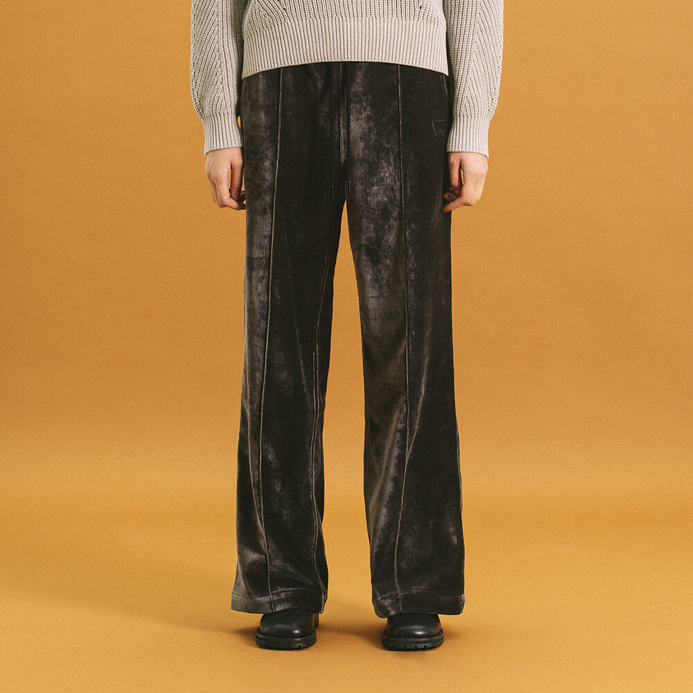 専用　ORIMI PERFECT SLACKS BLACK SIZE2 어썸] R3//니컷팅 블랙데님 와이드 팬츠_262252 - GS SHOP