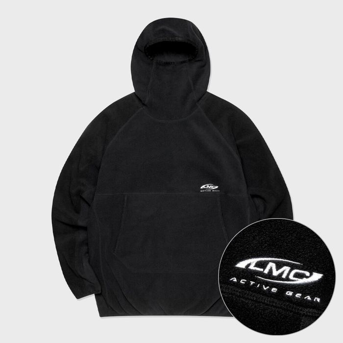 LMC ACTIVE GEAR BALACLAVA FLEECE HOODIE black 감도 깊은 취향 셀렉트샵 29CM