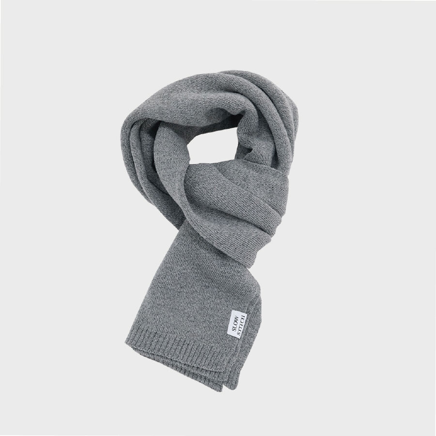 【KIMMATIN】CUT OUT WOOL KNIT MUFFLER KIMMATIN] CUT OUT WOOL KNIT MUFFLER (3 COLORS) - 감도 깊은