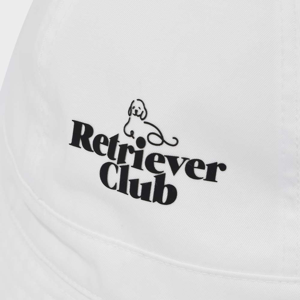 ★2023SS新作★RETRIEVER CLUB★RC LOGO BUCKET HAT RC LOGO BUCKET HAT [WHITE] - 감도 깊은 취향 셀렉트샵 29CM