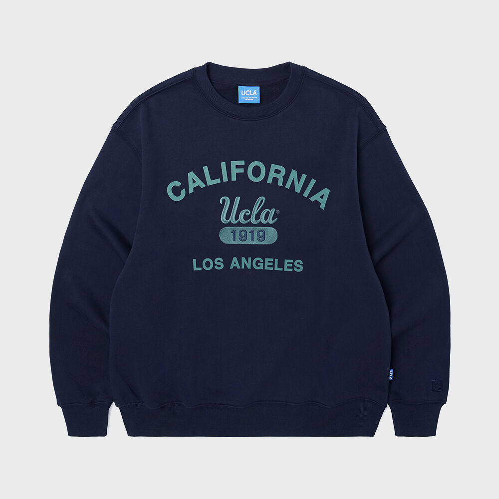 29CM 단독] AP MLB ARCH LOGO CROP CREWNECK LOSDOD (H.GREY