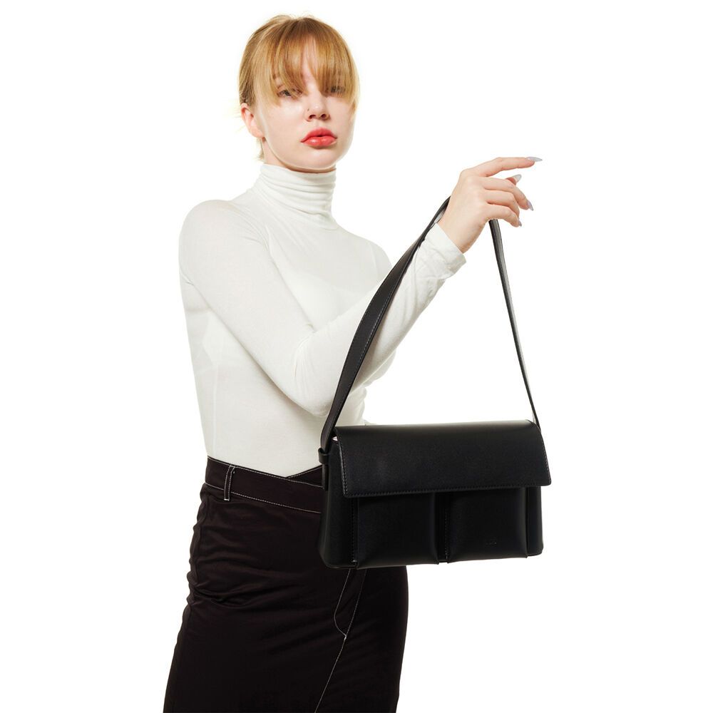 TOAST BAG BLACK 29CM