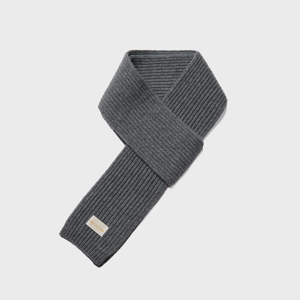 KIMMATIN] CUT OUT WOOL KNIT MUFFLER (3 COLORS) - 감도 깊은