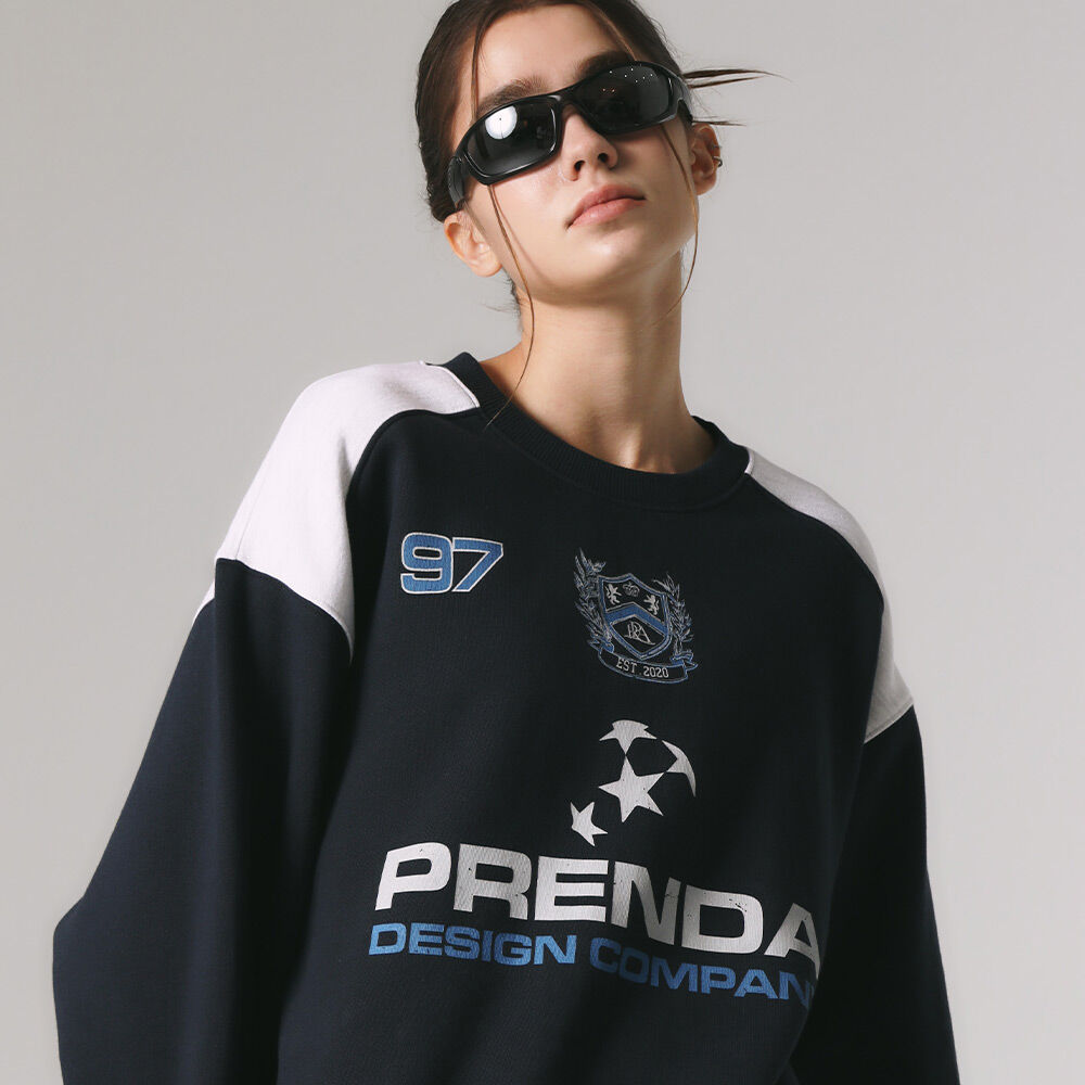 ◇PRENDA◇ STAR PDC UNIFORM SWEATSHIRT NAVY STAR PDC UNIFORM SWEATSHIRT NAVY