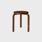 [ARTEK] Stool 60 Walnut Stained Birch (28000171)