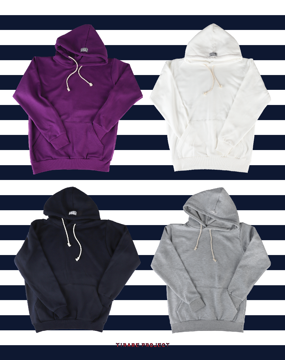 Retro label hoodie Clearance