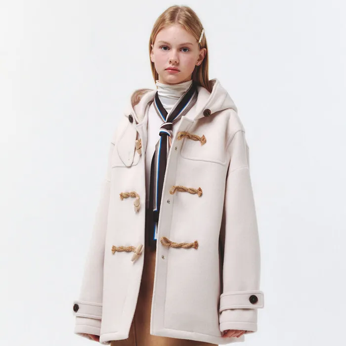 Oversized Half Duffle Coat(IVORY) - 감도 깊은 취향 셀렉트샵 29CM