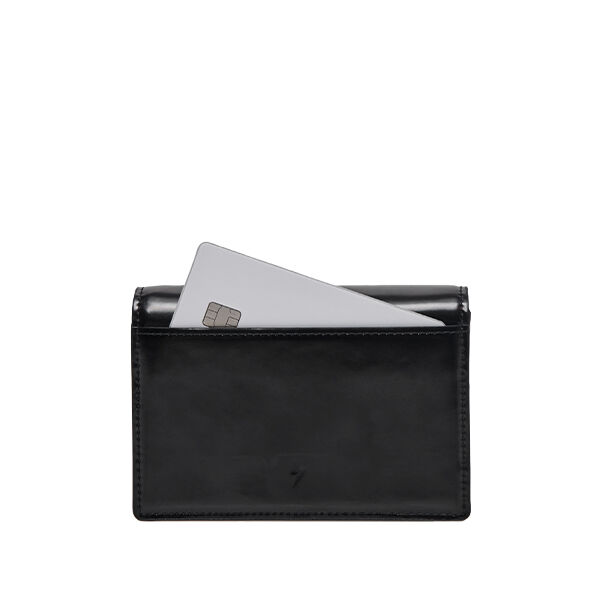 【JOSEPH&STACEY】Easypass Amante Card Wallet With Chain 8色 Easypass Amante Card Wallet with Chain Rich Black | JOSEPH