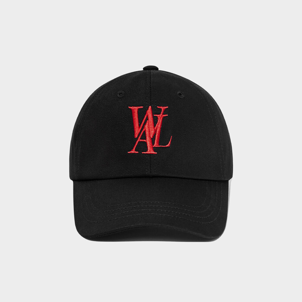 キャップ WOOALONG Signature Logo ball cap PURPLE cap_logo_002pu Cap - 우알롱(WOOALONG)