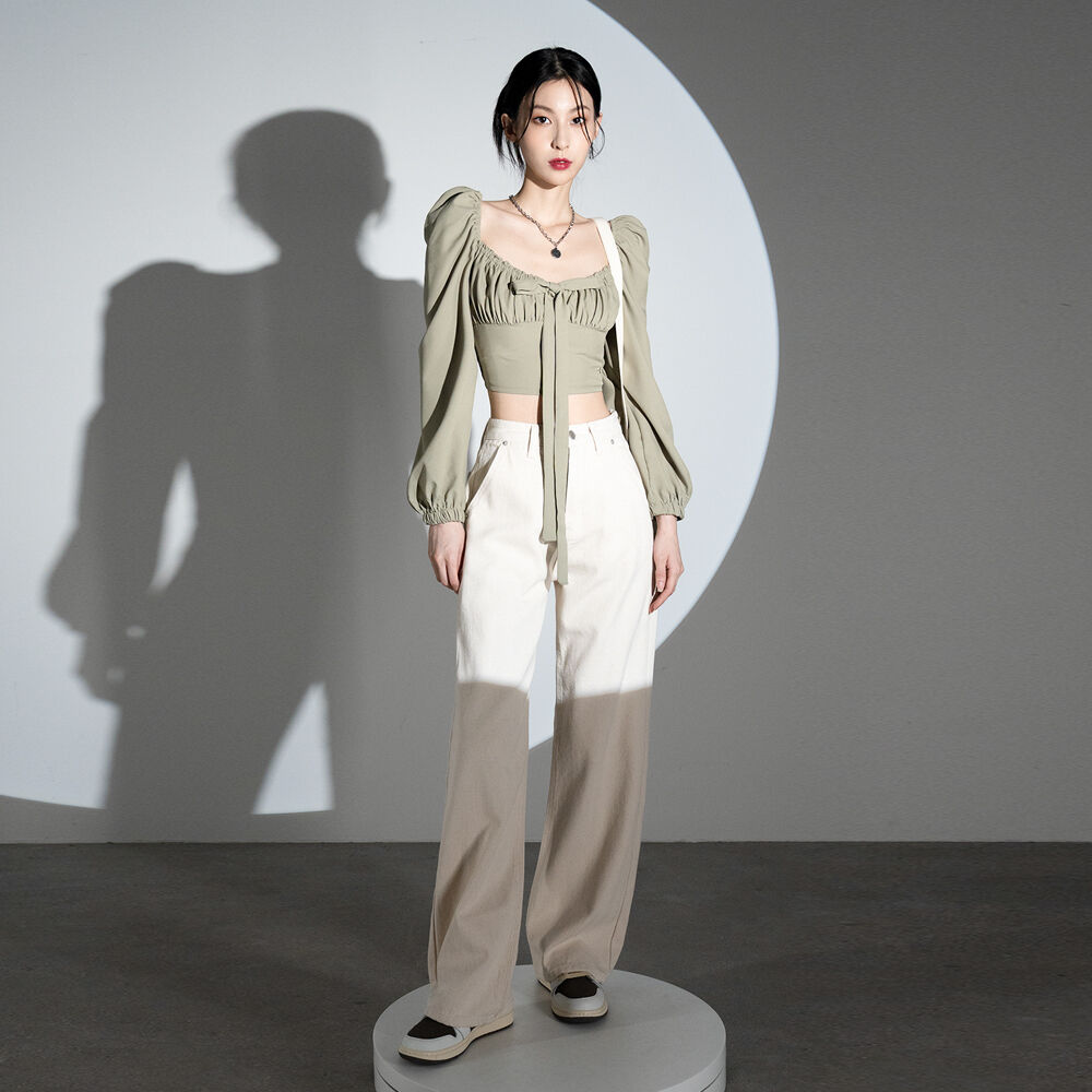 パンツ AVANDRESS Herringbone Straight Pants OATMEAL AD43PT41OT 어반드레스(AVANDRESS) Herringbone Straight Pants OATMEAL