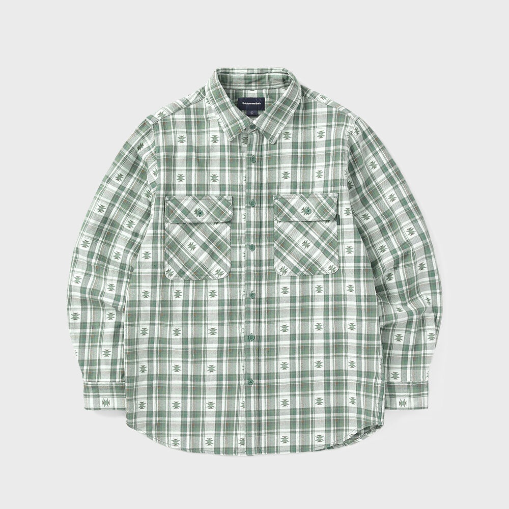 African Check Shirt Green - 감도 깊은 취향 셀렉트샵 29CM