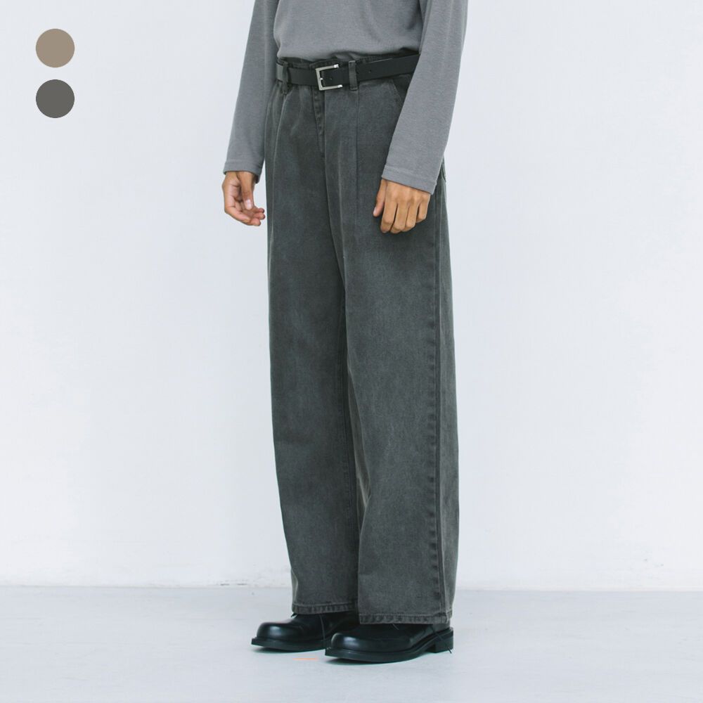 SEMI WIDE DYING PANTS / 2 COLOR 감도 깊은 취향 셀렉트샵 29CM