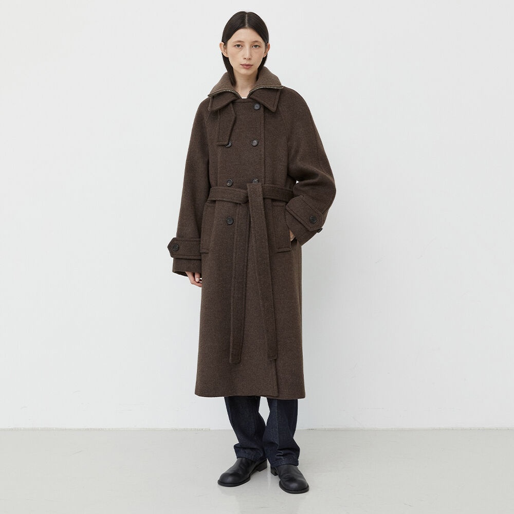 wellder DOLMAN SLEEVE BALMACAAN COAT | nalans.com