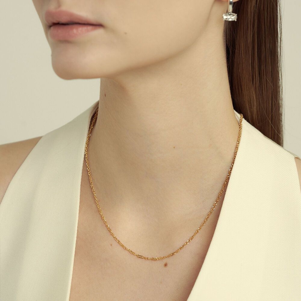 Powder Necklace 파우더 목걸이 - 감도 깊은 취향 셀렉트샵 29CM