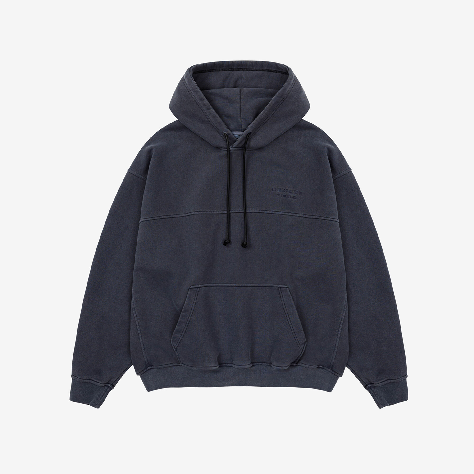 Y.E.S Incision Piping Hoodie Navy - 감도 깊은 취향 셀렉트샵 29CM