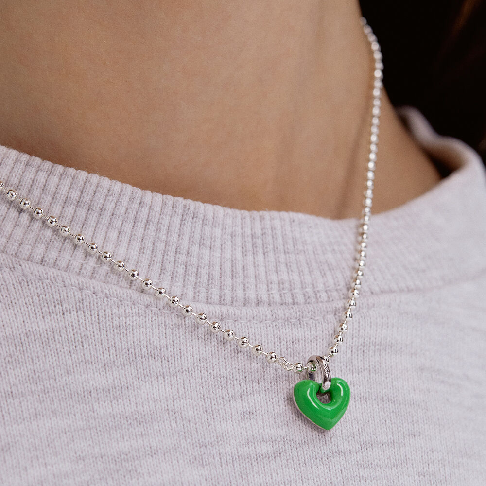 ●TATIANA● SILVER925 Colored Bean Gemstone Necklace NZ2028 SILVER925) Colored Bean Gemstone Necklace NZ2028 - 감도 깊은