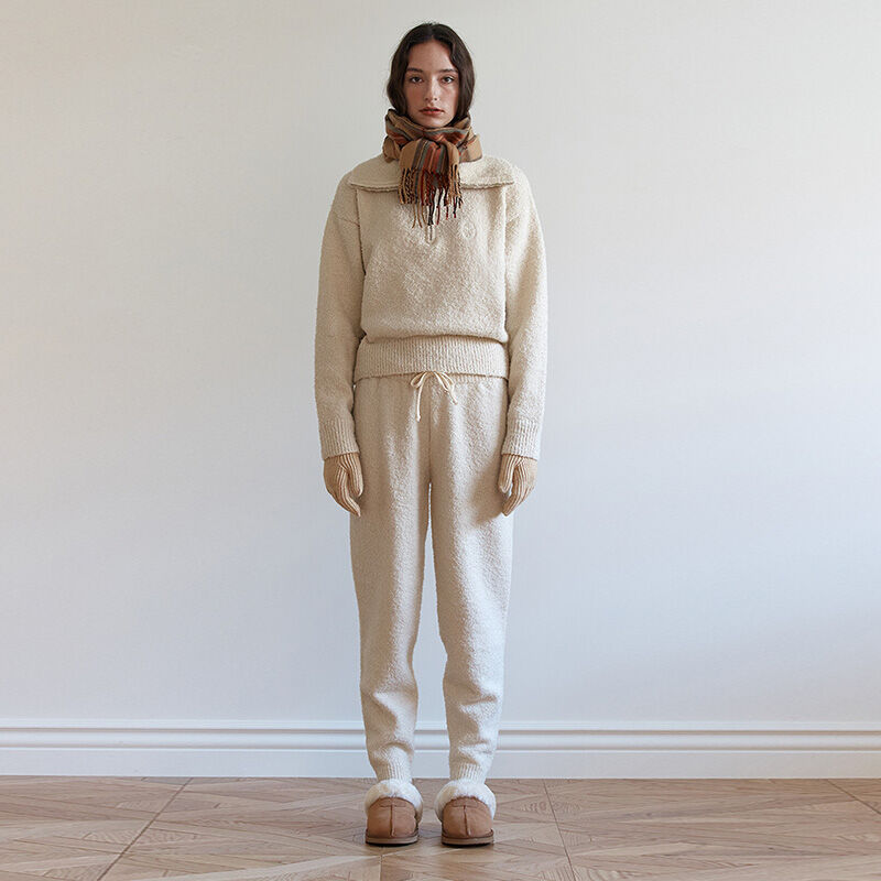 ROLAROLA★人気★MAKE ALL HAPPY PANTS_2色 ROLAROLA X SAKI MAKE ALL HAPPY PANTS IVORY - 감도 깊은 취향