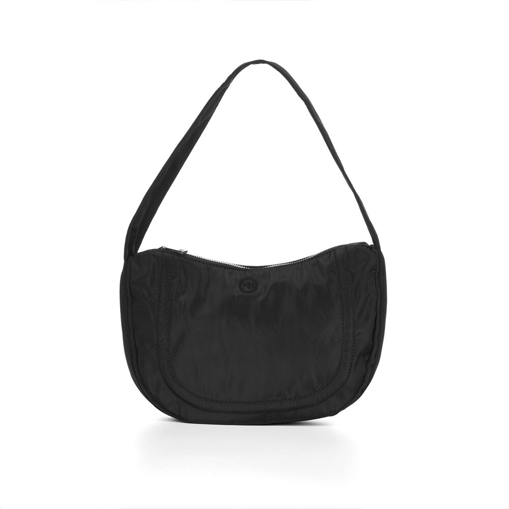 ★NlCK&NLCOLE★ NICOLE NYLON SHOULDER KNOT BAG_LIGHT GRAY Designer fashion, Seoul-fully created | W Concept