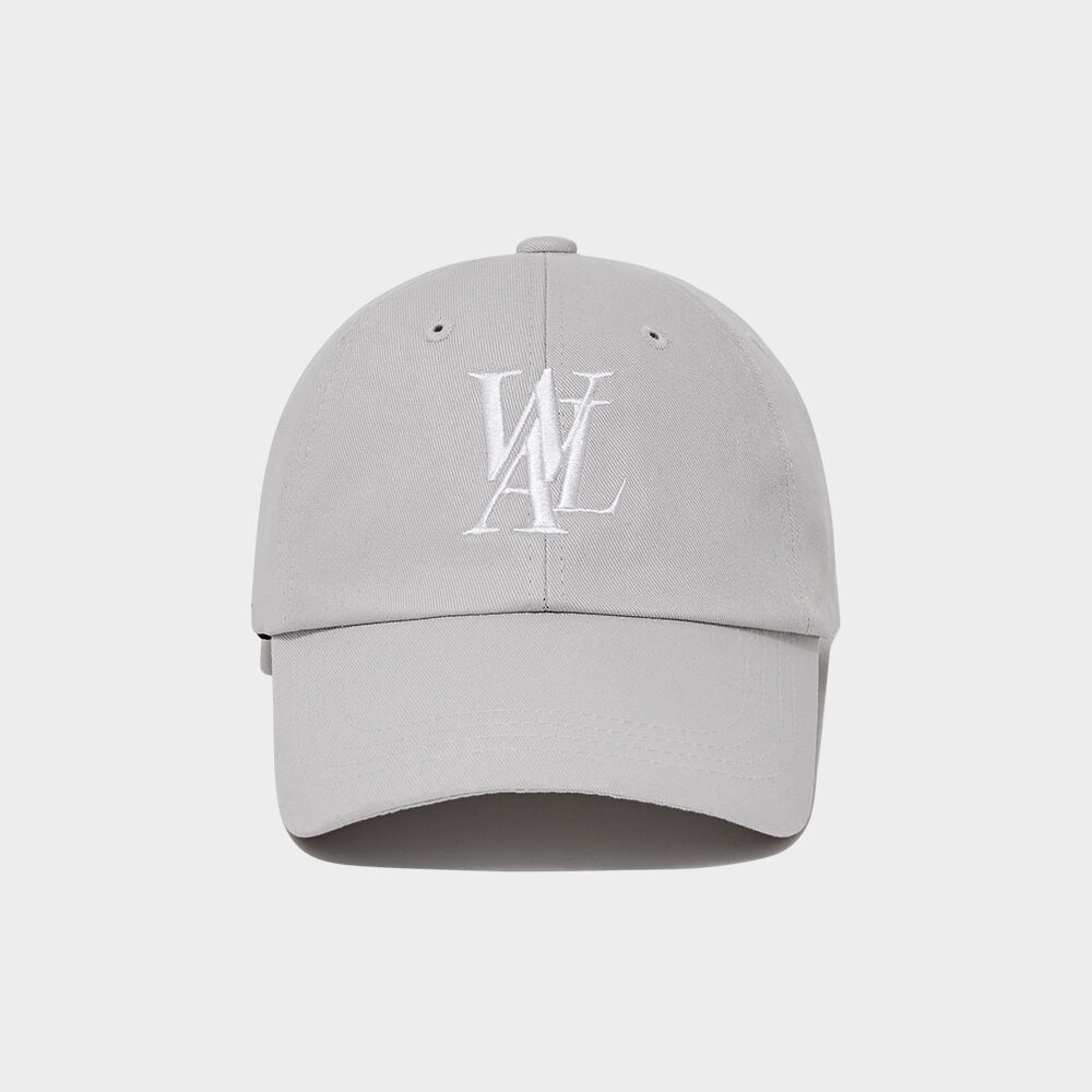 Signature Logo ball cap - SMOKE GREY - 감도 깊은 취향 셀렉트