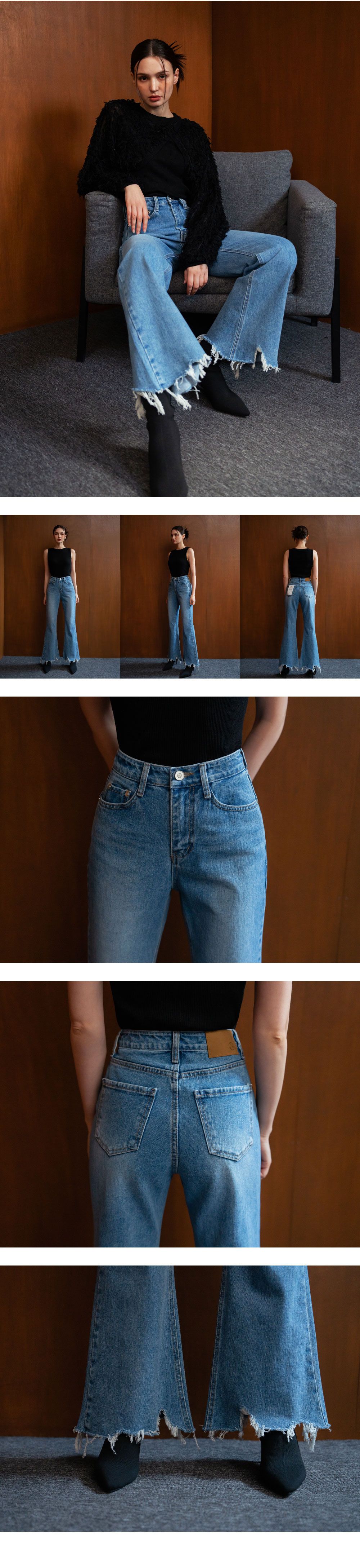 NIX CUTTING BOOTSCUT DENIM PANTS 감도 깊은 취향 셀렉트샵 29CM