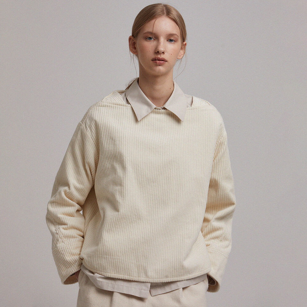 [Clove]★24FW★韓国人気★Quilted Anorak_Women 24FW clove] Quilted Anorak_Women (Ivory) - 감도 깊은 취향