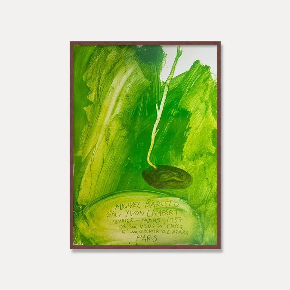 [미켈 바르셀로] Miquel Barcelo — Print (2007) (액자포함)52 x 74.5 cm