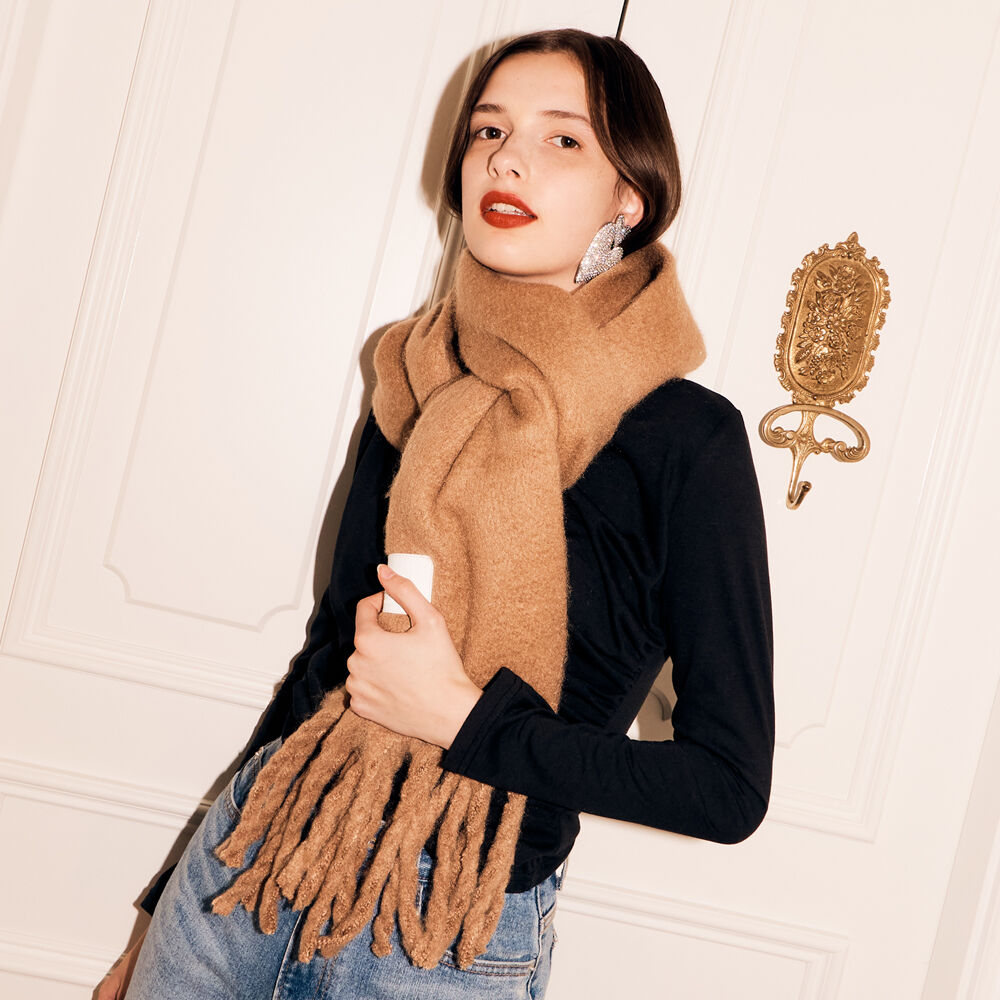 NICOLE PREMIUM MUFFLER_BEIGE - 감도 깊은 취향 셀렉트샵 29CM