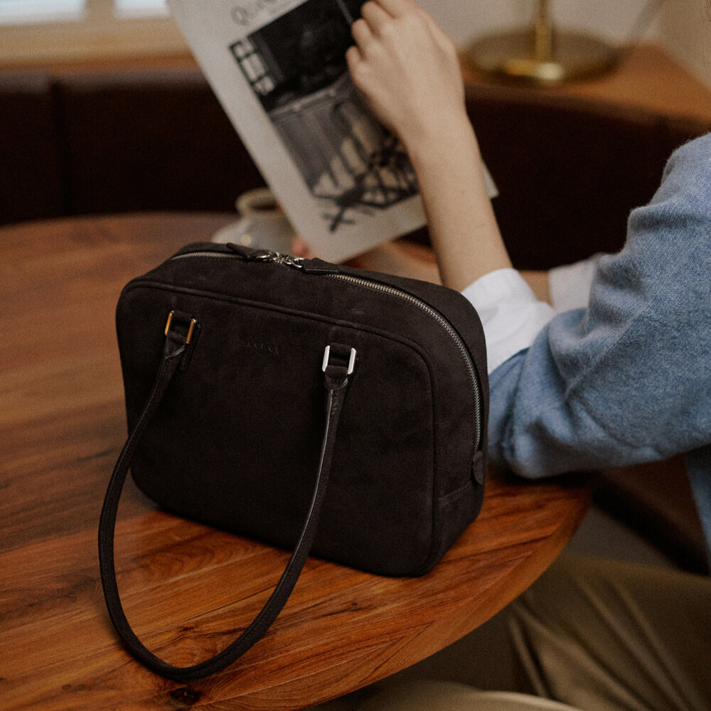 ● demeriel ● Cayley Boston Bag Small 드메리엘