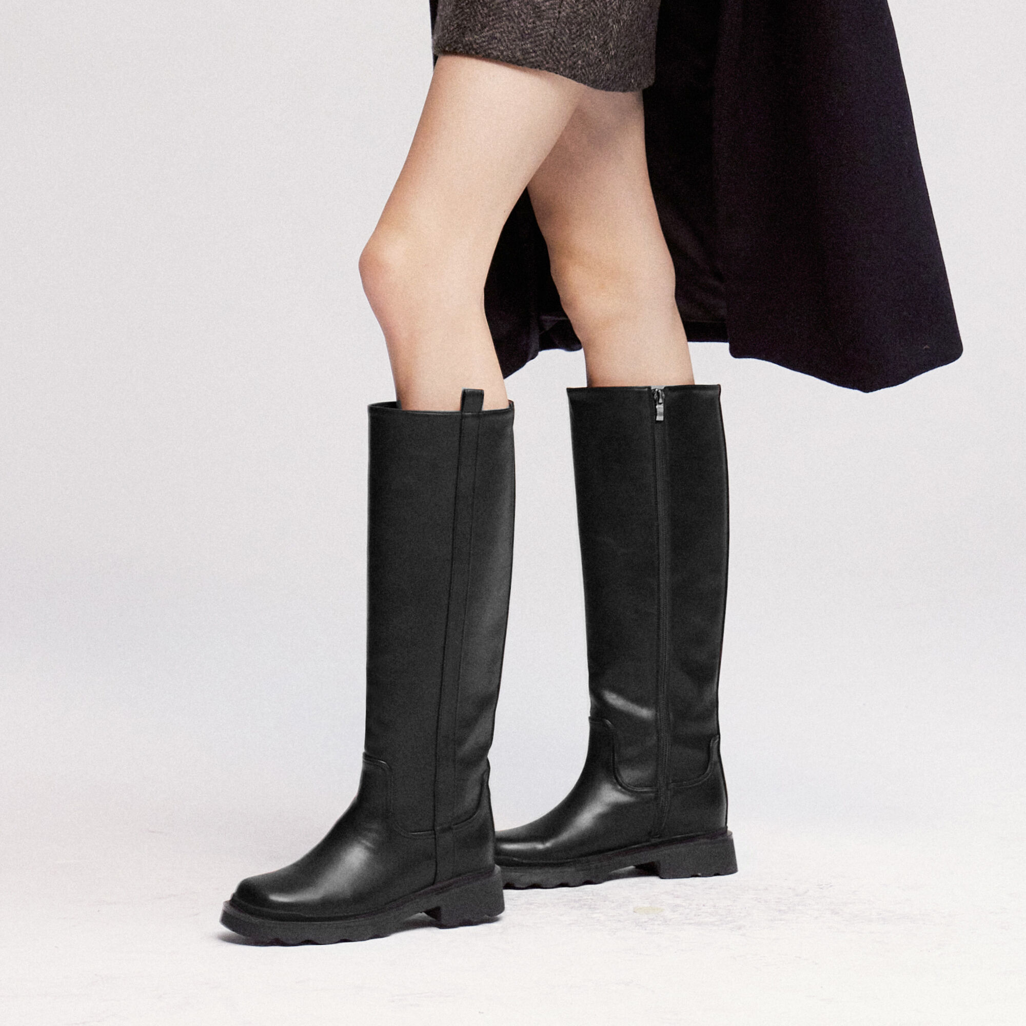 ★韓国人気★Loulouseoul★Hot! Chocolate Western Boots LOULOUSEOUL Hot! Chocolate Western Boots - Brown | 하이츠스토어