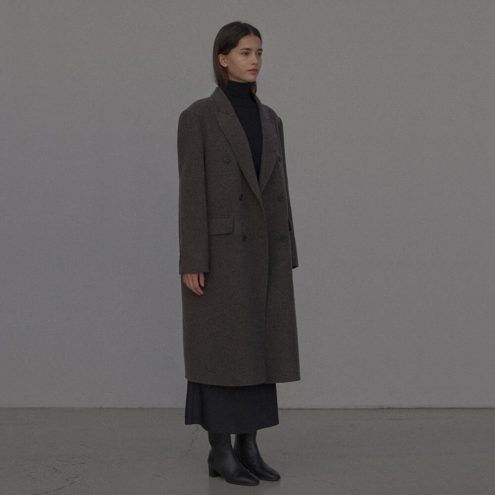 Muffler Round Neck Handmade Coat NEW4WHB24_94 - 감도 깊은