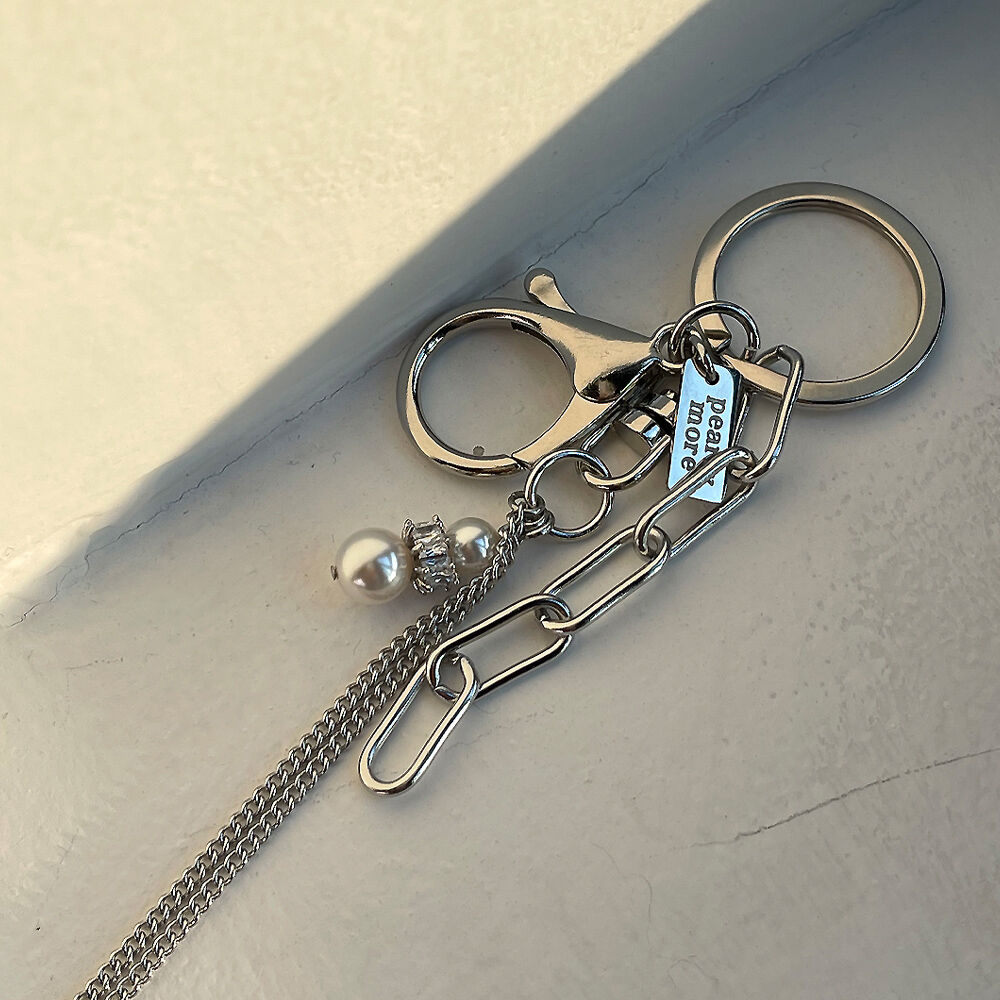 韓国商品/TREMINGBIRD O ring Chain Key Ring O ring Chain Key Ring [ Silver ] - 감도 깊은 취향 셀렉트샵 29CM