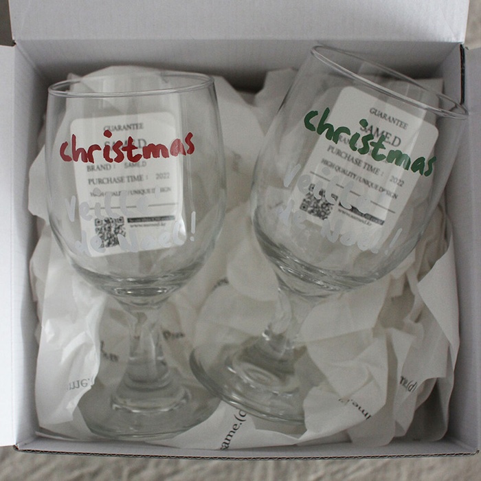 Noel Wine Glasses - Set of 2